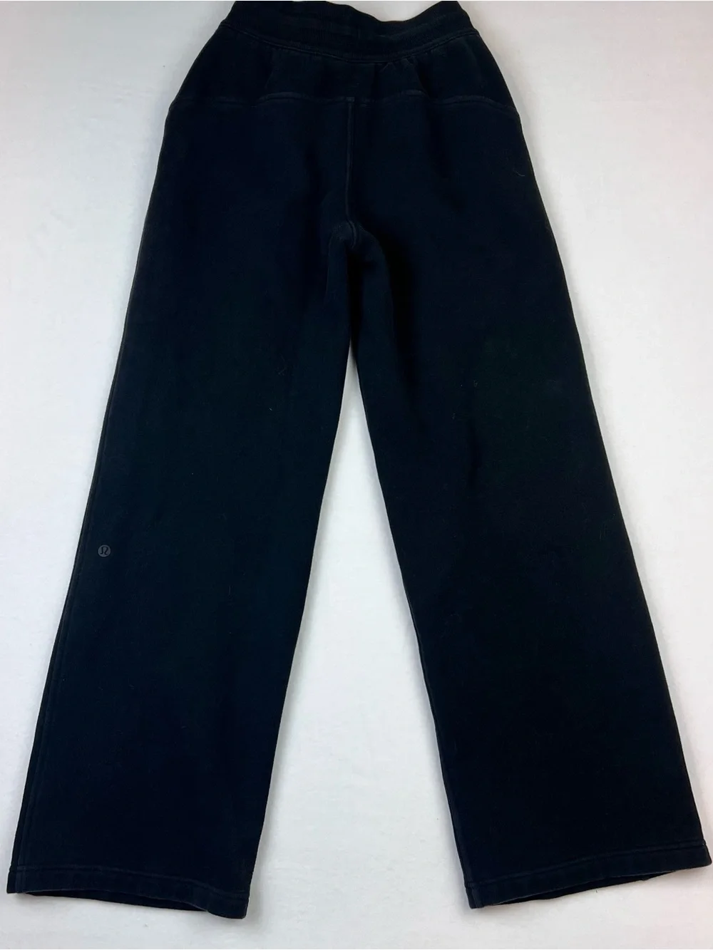Lululemon Scuba Mid-Rise Wide-Leg Pant Size XXS Regular Black